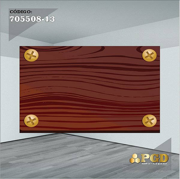 PAINEL RETANGULAR 4,00 X 2,48 MT tema - TRONCOS E MADEIRA Modelo 13 TECIDO EM - MICRO LIGHT