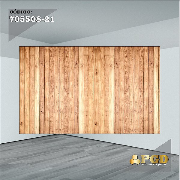 PAINEL RETANGULAR 4,00 X 2,48 MT tema - TRONCOS E MADEIRA Modelo 21 TECIDO EM - MICRO LIGHT