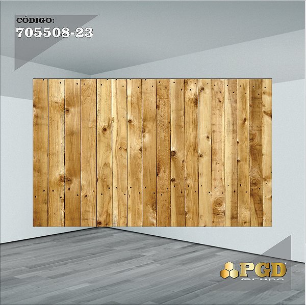 PAINEL RETANGULAR 4,00 X 2,48 MT tema - TRONCOS E MADEIRA Modelo 23 TECIDO EM - MICRO LIGHT