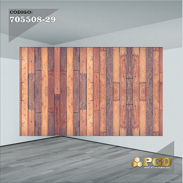 PAINEL RETANGULAR 4,00 X 2,48 MT tema - TRONCOS E MADEIRA Modelo 29 TECIDO EM - MICRO LIGHT
