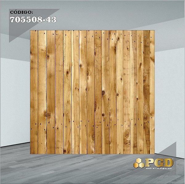 PAINEL RETANGULAR 4,00 X 2,48 MT tema - TRONCOS E MADEIRA Modelo 43 TECIDO EM - MICRO LIGHT