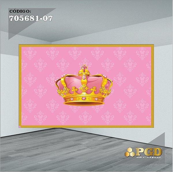 PAINEL RETANGULAR 4,00 X 2,48 MT tema - REALEZA Modelo 07 TECIDO EM - MICRO LIGHT