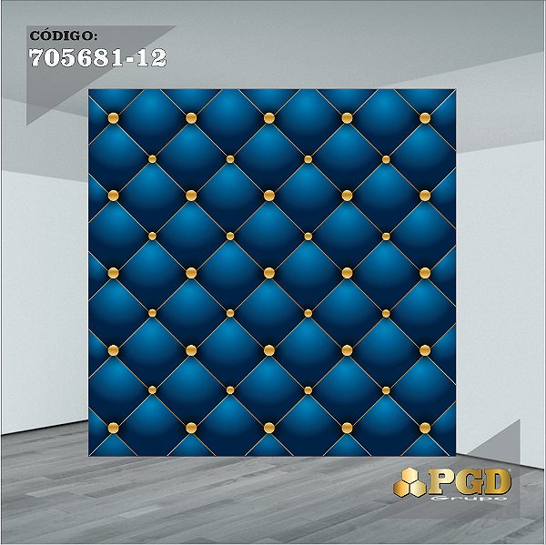 PAINEL RETANGULAR 4,00 X 2,48 MT tema - REALEZA Modelo 12 TECIDO EM - MICRO LIGHT
