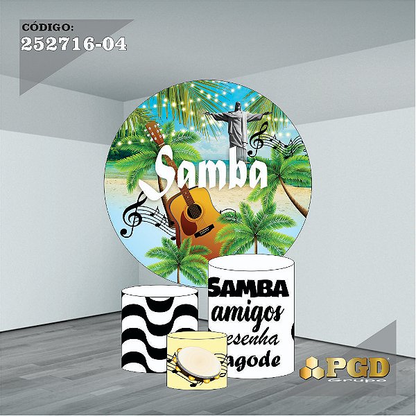 Kit Samba - Painel 1,50m + Veste Fácil