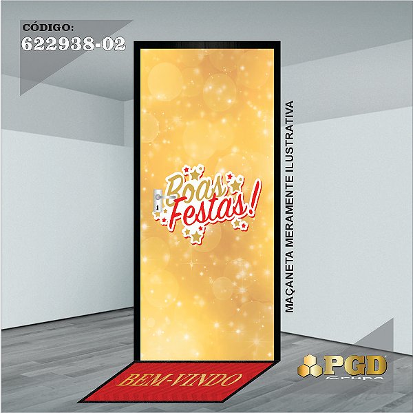 Veste Porta - Ano Novo ( Boas Festas ) - Helanca Gold