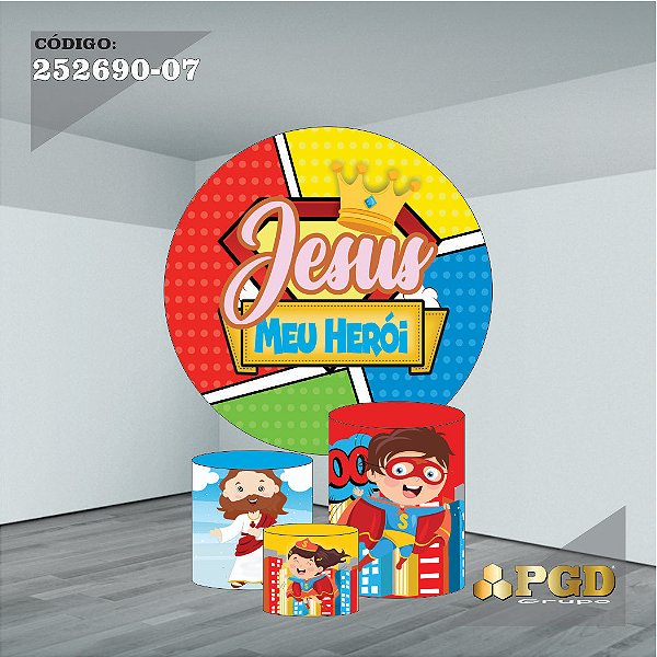 KIT VESTE FACIL P,M,G E PAINEL 1,5 x 1,5 tema - RELIGIOSO Modelo 07 TECIDO EM - HELANCA