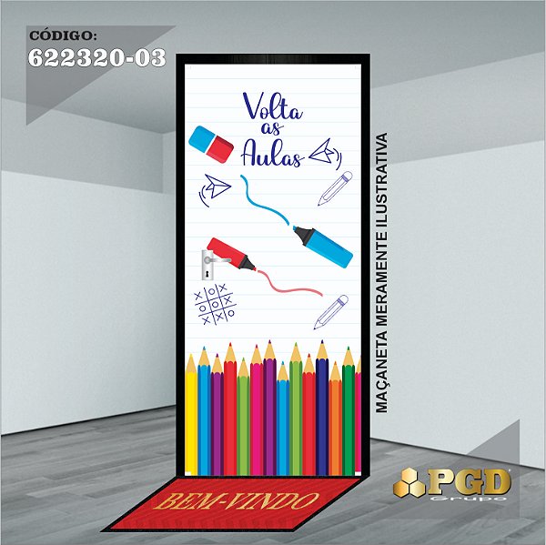 Veste Porta - ESCOLA ( VOLTA ÀS AULAS ) - Helanca Gold