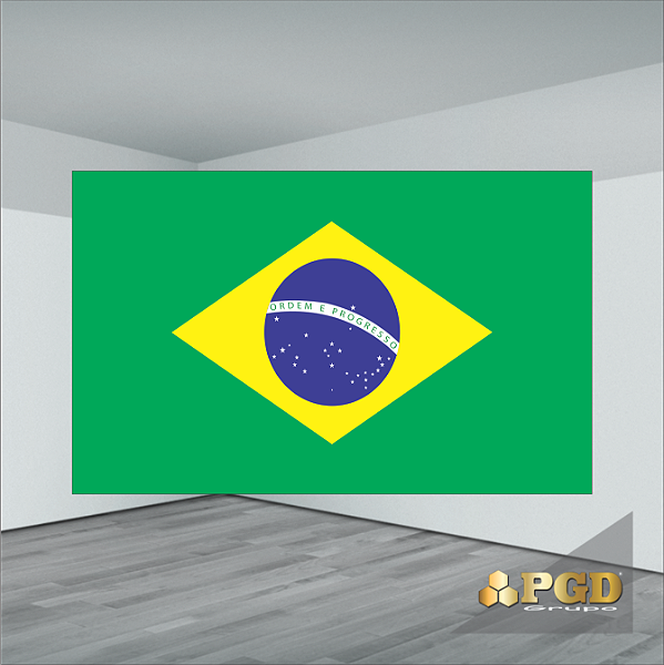 Bandeira do Brasil 180x120cm Helanca