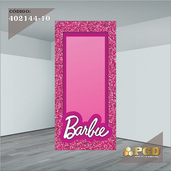 BARBIE - PORTAL VESTE FÁCIL INTERATIVO 85X200 - HELANCA GOLD