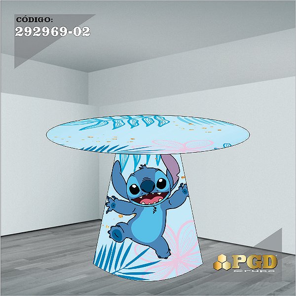 Mesa Cone - Veste Fácil STITCH - 80x80cm APENAS O TECIDO - HELANCA