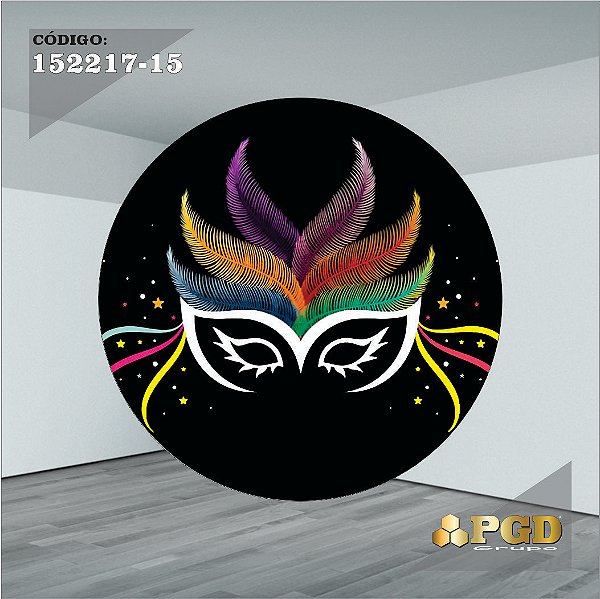 CARNAVAL - PAINEL 1,50m ou 1,30m - Sublimado Helanca Gold