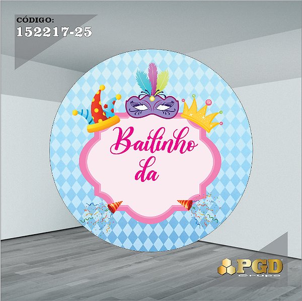 CARNAVAL - PAINEL 1,50m ou 1,30m - Sublimado Helanca Gold