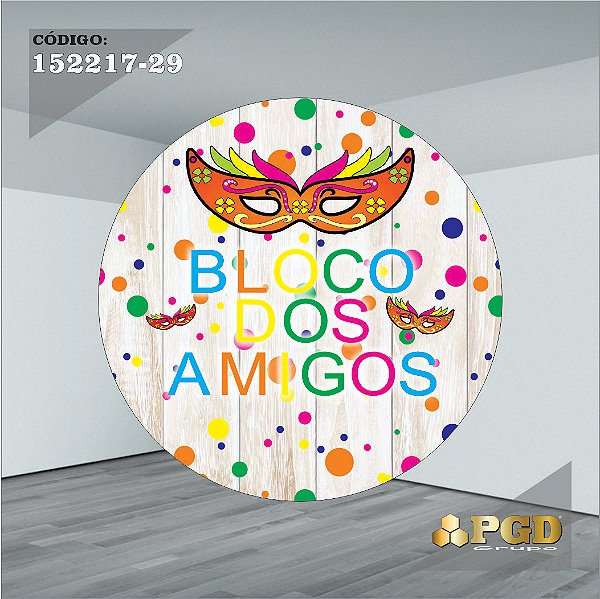 CARNAVAL - PAINEL 1,50m ou 1,30m - Sublimado Helanca Gold