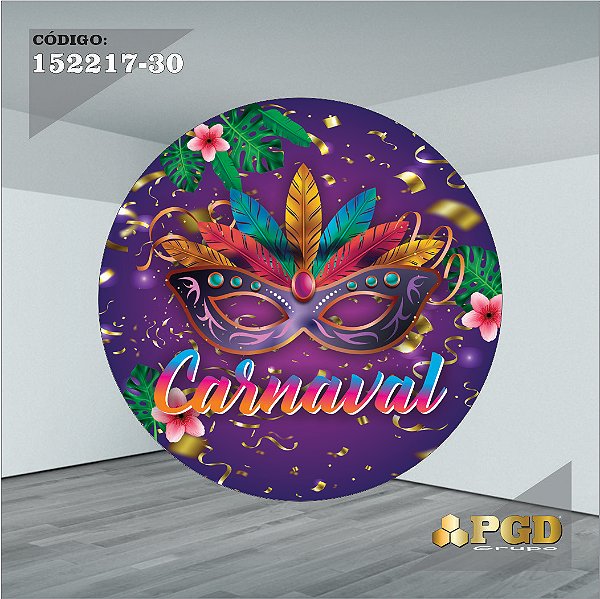 CARNAVAL - PAINEL 1,50m ou 1,30m - Sublimado Helanca Gold