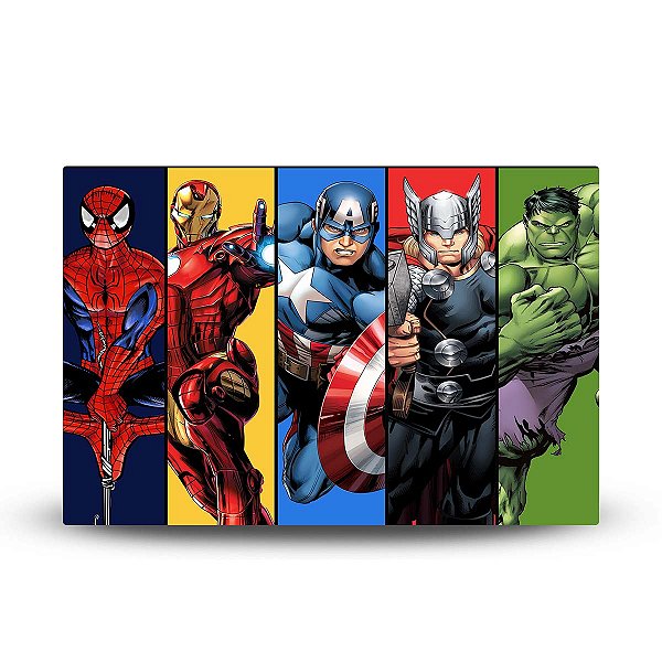 PAINEL RETANGULAR DE FESTA SUBLIMADO 400x248 MICROLIGHT - HEROIS