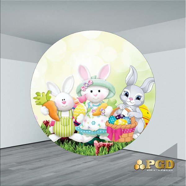 PASCOA PAINEL REDONDO 1,50 OU 1,30 - HELANCA