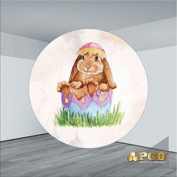 PASCOA PAINEL REDONDO 1,50 OU 1,30 - HELANCA