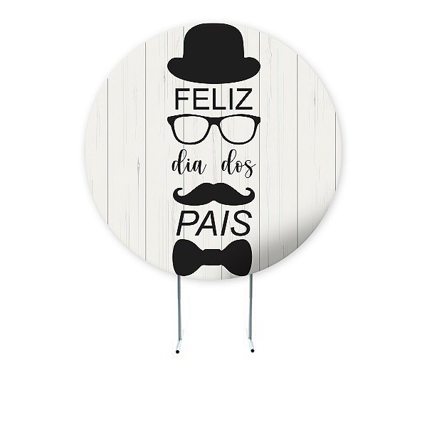 DIA DOS PAIS - CAPA PAINEL REDONDO 1,50