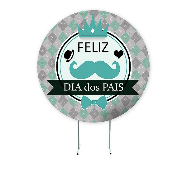 DIA DOS PAIS - CAPA PAINEL REDONDO 1,50
