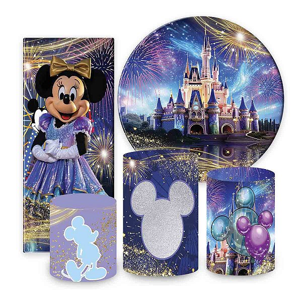 KIT DISNEY - TRIO VESTE FACIL + PAINEL + PORTAL