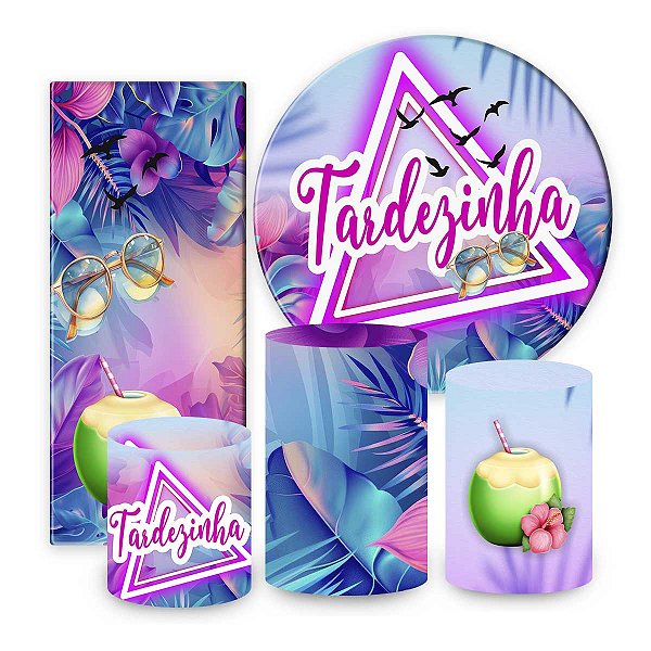 KIT TARDEZINHA - TRIO VESTE FACIL + PAINEL + PORTAL
