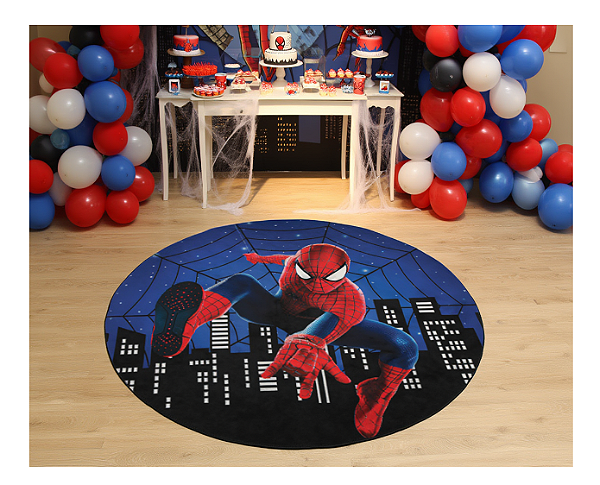 Tapete Decorativo 140x140cm Tecido Tapeçaria