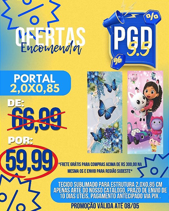 PROMOÇAO 05.05 PORTAL VESTE FÁCIL 85X200