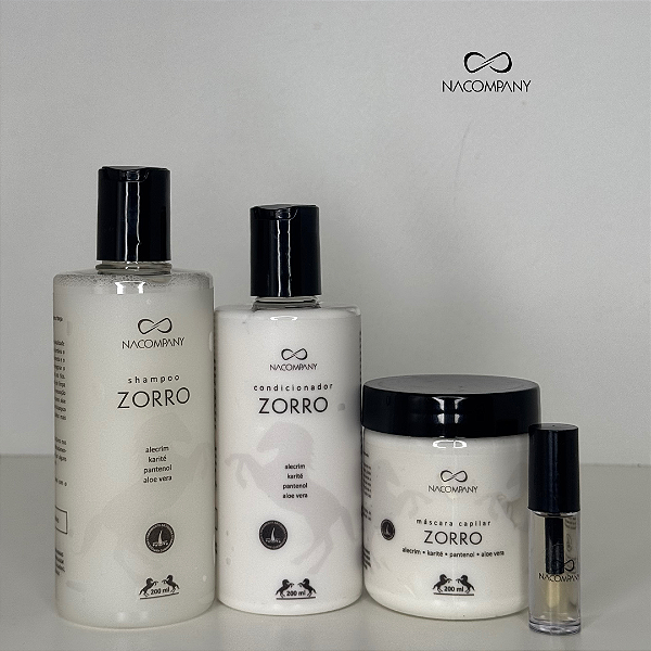 COMBO: KIT ZORRO + SÉRUM ATIVADOR BACANA E MIÓ DE BÃO