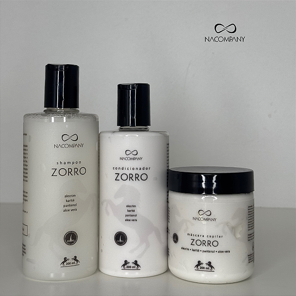 KIT MANUTENÇÃO ZORRO (300ml.250ml,200ml)