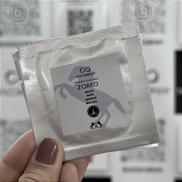 Amostra Condicionador Zorro - NACOMPANY