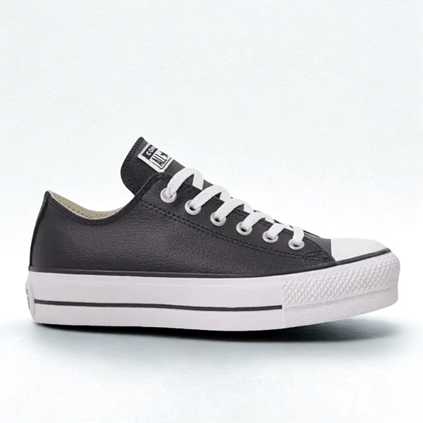 Tênis All Star Plataforma Ct09830002 Chuck Taylor All Star Lift Preto/Branco/Preto