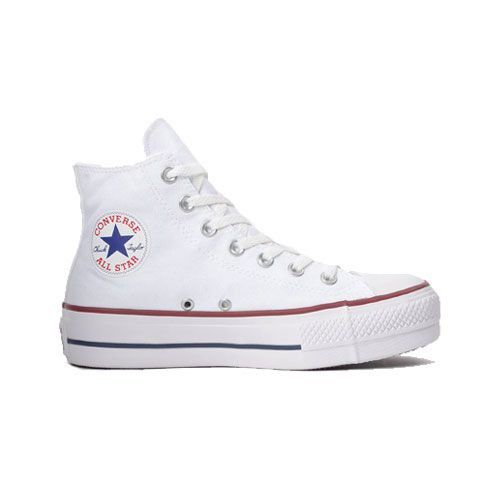 Tênis All Star Botinha Plataforma Ref. CT04940003 Chuck Taylor Lift Branco Branco Marinho