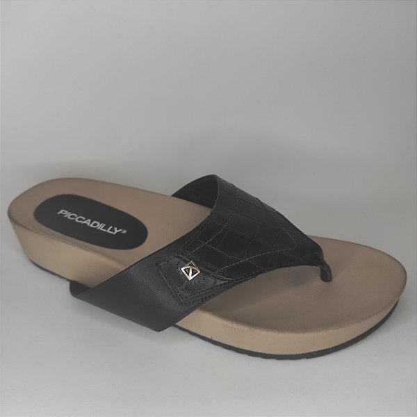 Chinelo Birken Piccadilly Cor: Preto