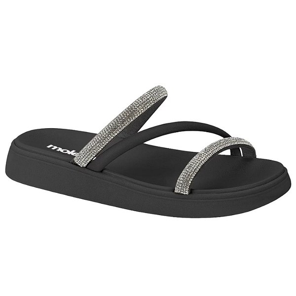 Chinelo Papete Moleca Ref.  5469.121 Cor: Preto