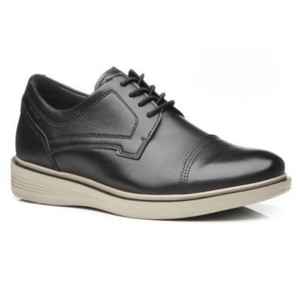 Sapato Pegada Ref. 126108-01 Cor: Preto