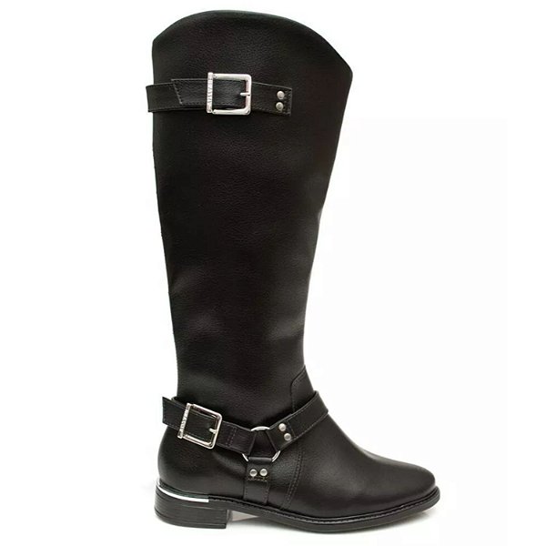 Bota Vizzano Cano Longo Ref. 3077.119 Cor: Preto