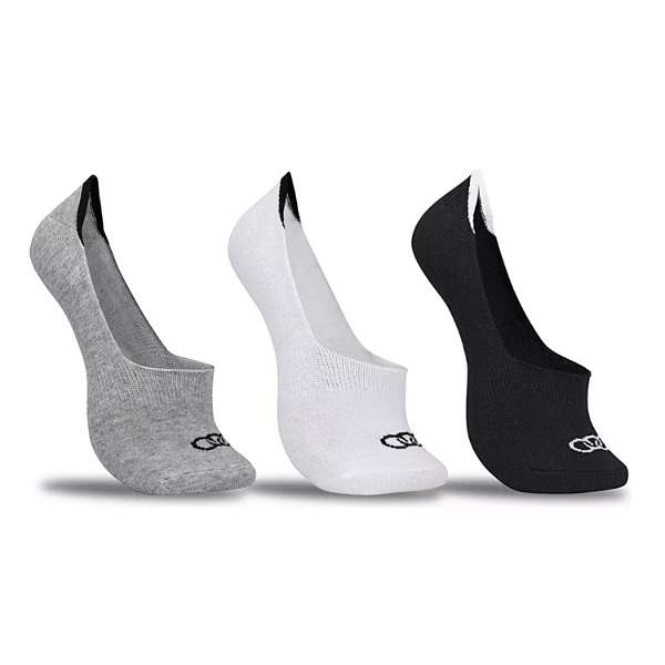 Kit com 3 pares de Meia Ultra invisível Olympikus Tam 33/38