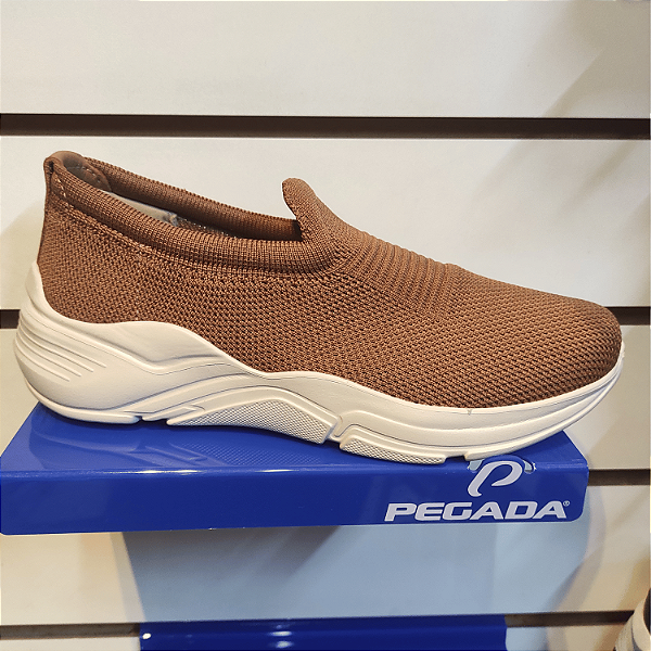 Tênis Fiber Pegada Cab Fiber  Knit Ref. 218857-02 Cor: Caramelo/Burnished Cam