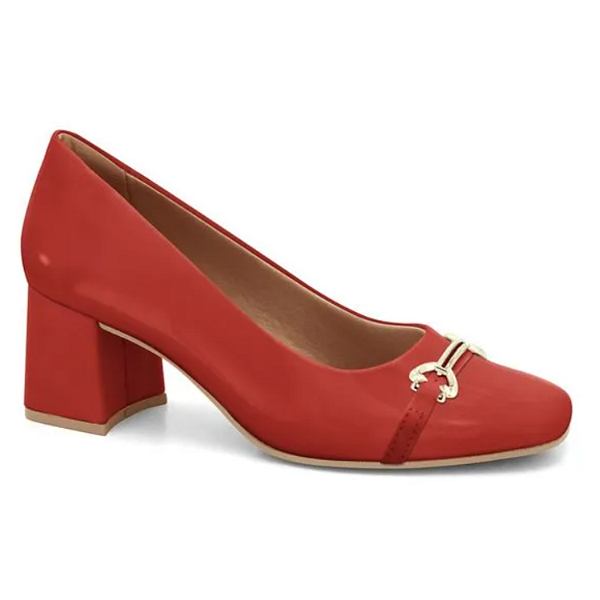 Sapato Ramarim Ref. 2417223-0010 Cor: Plus/Vermelho
