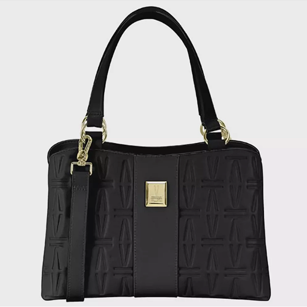 Bolsa Vizzano 10070.2 Napa Soft Srech Bag Neo Cor: Preto