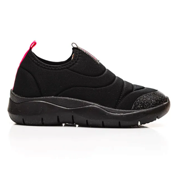 Tênis Novopé Ref. 80001290_2051 Cor: Preto / Pink Fluor / Preto