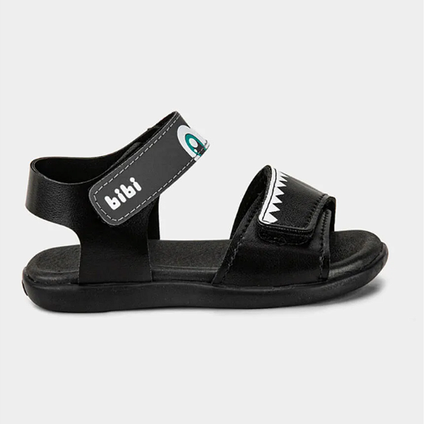 Sandália Bibi 1188155 de menino Baby Soft II Cor: Preto