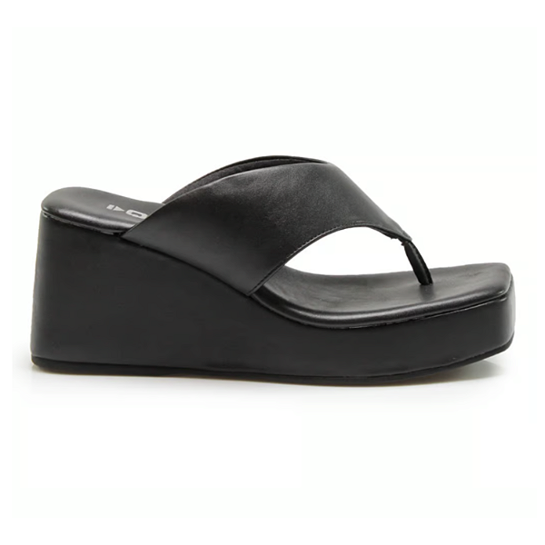 Tamanco Quiz Ref. 61-1869-20 Anabela Cor: Preto