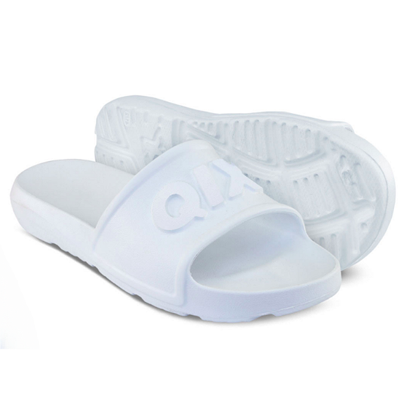 Chinelo Qix Slide Adulto Unissex Cor: Branco