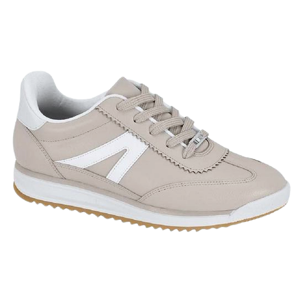 Tênis Vizzano Ref. 1450.102 Cabedal Pelica Napa Floather Cinza Branco
