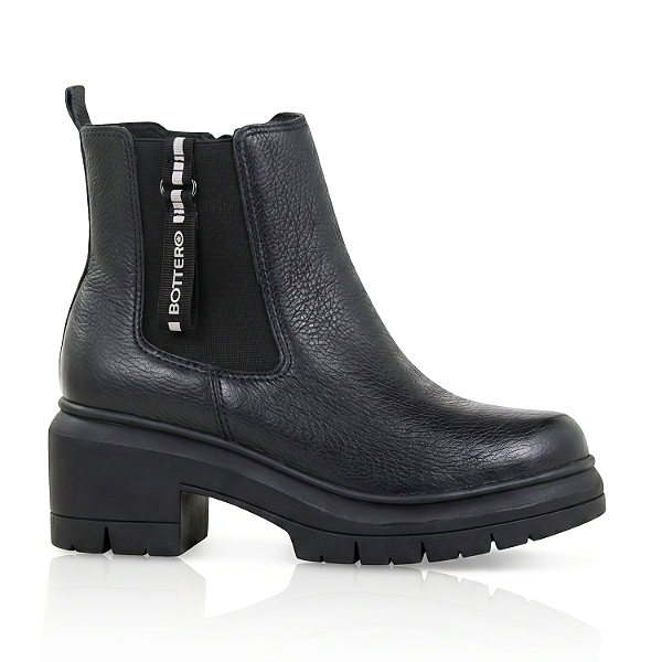 Bota Cano Curto Bottero Ref. 370304 em Couro Burnish