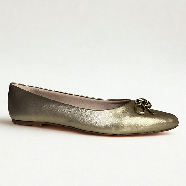 Sapatilha Sua Cia Ref. 8302.15555 Mate Metalic Light Gold