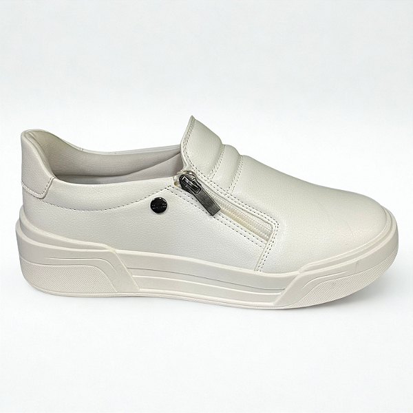Tênis Quiz Ref. 69-1779-32 Cabedal Floter Cor: Branco