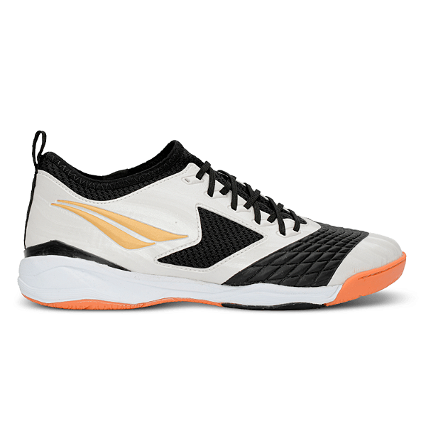 Tênis Chueteira Futsal Penalty Max 1000 EcoKnit Cor: Branco/Dourado/Preto