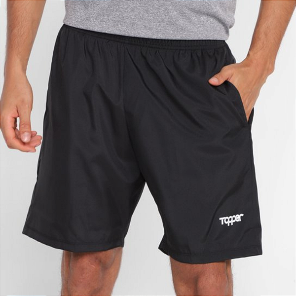 Bermuda Topper Basic Classic New Preto